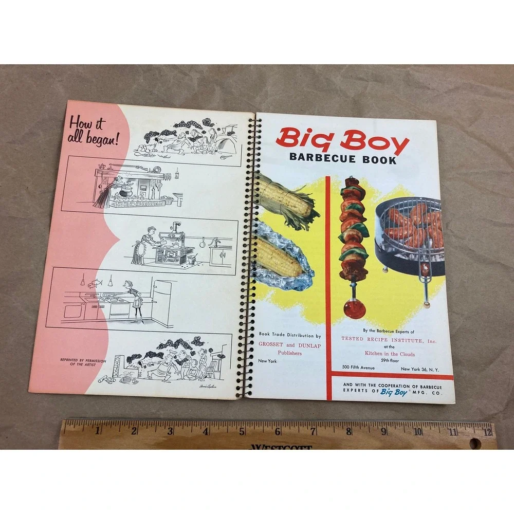 1963 Big Boy Barbecue Cookbook